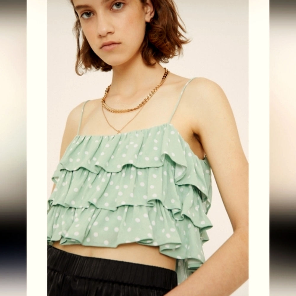 Wild Pony ruffle top NWT